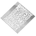 thumbnail image 1 of Panda Superstore PS-TOY2528032011-HANK00810 Painting Drawing Art Planner Stencil Template Ruler White, Set of 6, 1 of 1