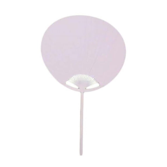 Panda Superstore Painting Paper Fan DIY Doodle Drawing Tools Kids Art Supply, White - 5 Piece