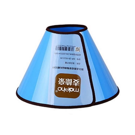 Panda Superstore Pet Wound Healing Elizabeth Protective Collar, Blue - Medium