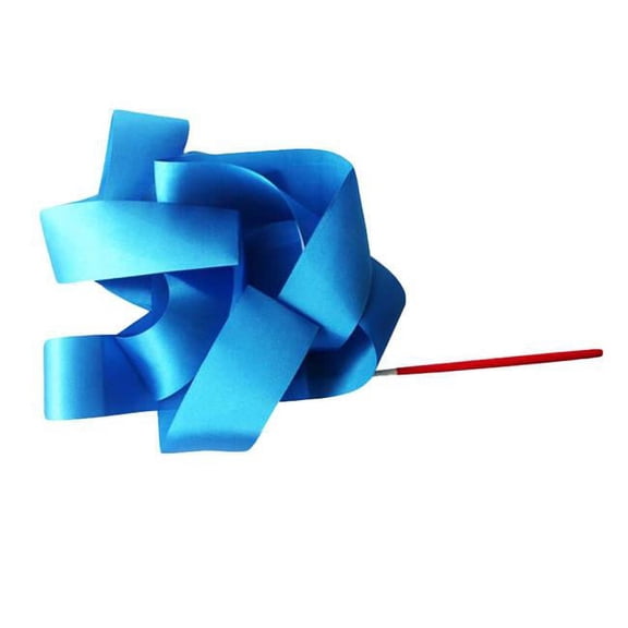 Panda Superstore Rhythmic Gymnastics Ribbon Dance Streamers for Kids, Blue - 2 Piece