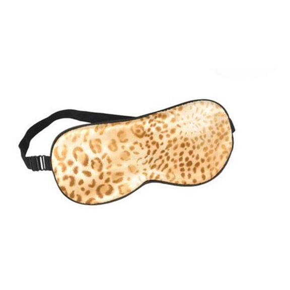 Panda Superstore Silk Eye Mask Eye Shade Cover for Sleep with Strap - Leopard