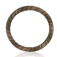 thumbnail image 1 of Panda Superstore  Simple Design High-quality Sweat Absorption Steering Wheel Cover - Cream - 38 cm, 1 of 1