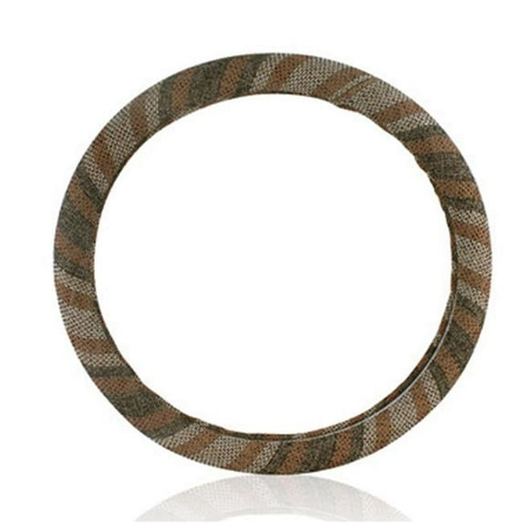 Panda Superstore Simple Design High-quality Sweat Absorption Steering Wheel Cover - Cream - 38 cm
