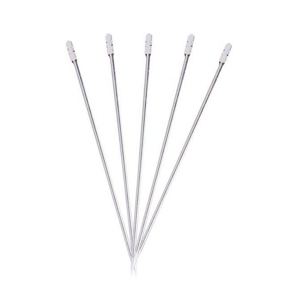 Panda Superstore Stainless Steel Cocktail Picks Bar Tools - Square - 5 Piece