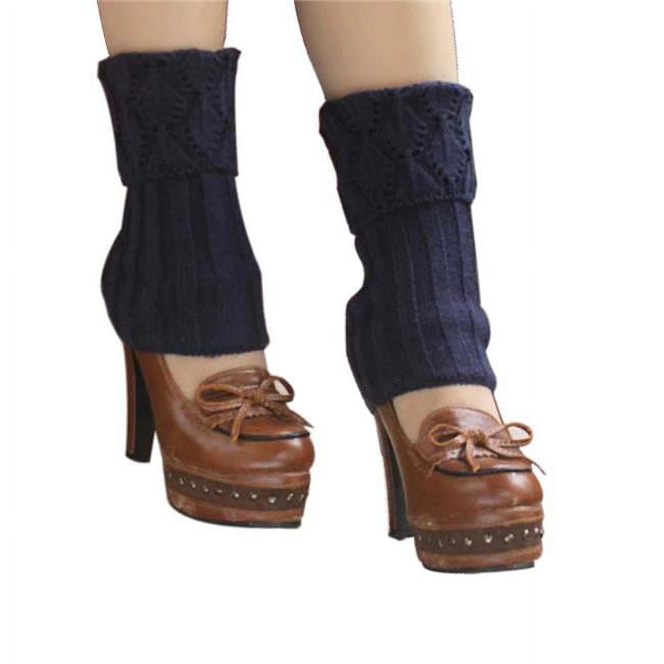 Panda Superstore Womens Short Boots Socks Knitted Boot Cuffs Ladies Leg