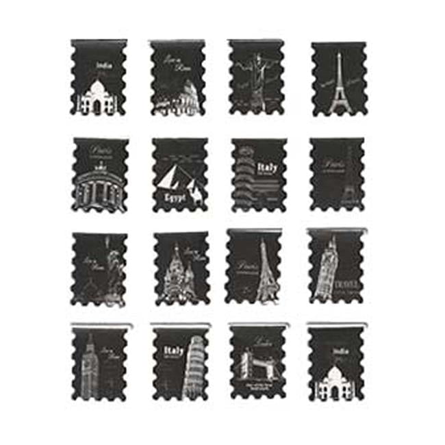 Panda Superstore  World Name Architecture Bookmarks Beautiful Paper Bookmarks Gift