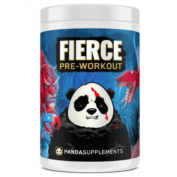 Panda Supplements: Fierce, Patriot Pop Flavor
