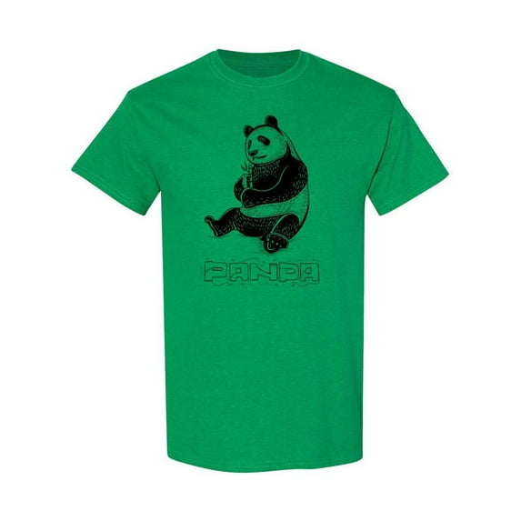 Panda T-Shirt Men -Image by Shutterstock, Male XX-Large