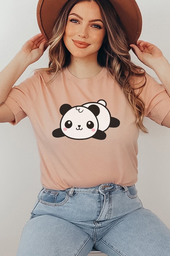 Panda T-shirt, Panda Shirt, Animals, Cute T-shirt, Summer T-shirt, Dabbing Shirt, Animal Lover Tee, Women's Shirt, Mom Shirts All Size S-5Xl