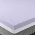 thumbnail image 1 of Panda TC0051 3 in. Solace Sleep Lavender Infused & Ventilated Memory Foam Slab Mattress Topper, Cal King, 1 of 1