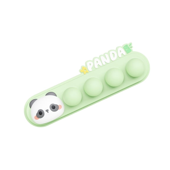 Panda Themed Silicone Adhesive Cable Clip For Efficient Wire Management And Desk Organization Adhesive Cable Fixer