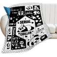 thumbnail image 1 of Panda Throw Blanket Panda Gifts for Girls Kids Teens Plush Fleece Flannel Panda Blanket Soft Cozy Warm Fuzzy Pandas Animal Blankets for Kids Adults Couch Bed Sofa All Seasons 60"X80", 1 of 1