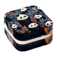 thumbnail image 1 of Panda Travel Portable Square Jewelry Box Earring Necklace Bracelet Holder Display Case Organizer Box, Decorative Jewelry Stand Storage Box, 1 of 6
