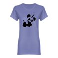 thumbnail image 1 of Panda Unicorn Design Shaped T-Shirt Women -Image by Shutterstock, Female XX-Large, 1 of 2