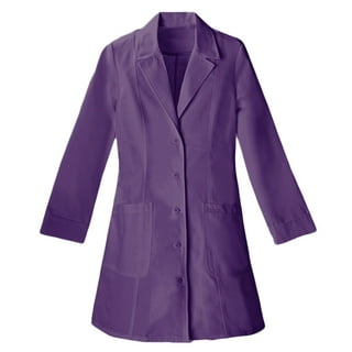 Lavender lab coat sale