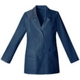 thumbnail image 1 of Panda Uniform Made To Order 29-Inches Women's Missy Fit Multi Pocket 4 Button Full Sleeves Short Medical Lab Coat, 1 of 5
