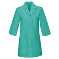 thumbnail image 1 of Panda Uniform Made To Order 32-Inch Men's Three Quarter Sleeves Short Lab Coat, 1 of 6