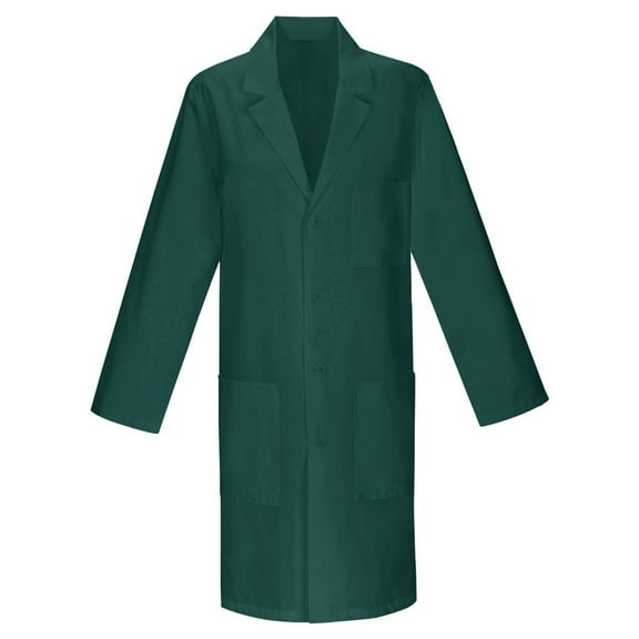 Panda Uniform Made To Order 32-Inch Unisex Snap Front Style Three Pocket Short Lab Coat