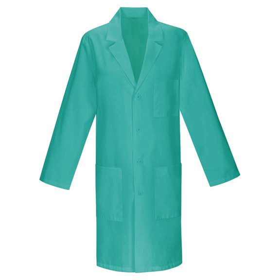 Panda Uniform Made To Order 32-Inch Unisex Snap Front Style Three Pocket Short Lab Coat