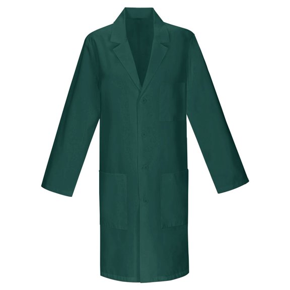 Panda Uniform Made To Order 32-Inch Unisex Snap Front Style Three Pocket Short Lab Coat