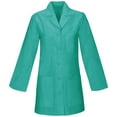 thumbnail image 1 of Panda Uniform Made To Order 32-Inch Women's Professional Look Five Button Short Lab Coat, 1 of 6
