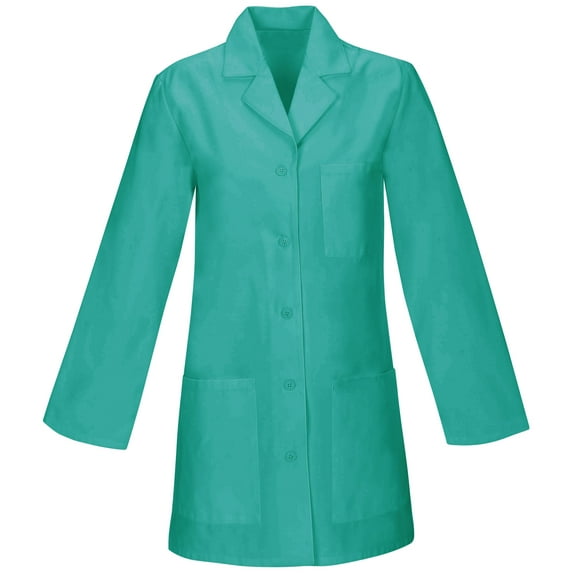 Panda Uniform Made To Order 32-Inch Women's Professional Look Five Button Short Lab Coat