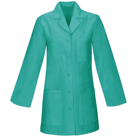 Panda Uniform Made To Order 32-Inch Women's Professional Look Five Button Short Lab Coat