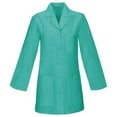 thumbnail image 1 of Panda Uniform Made To Order 32-Inch Women's Snap Front Style Short Lab Coat, 1 of 6