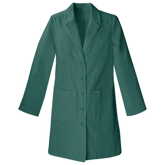 Panda Uniform Made To Order 36-Inches Modern Classic Fit Women's Professional 5 Button Full Sleeves Lab Coat