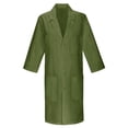 thumbnail image 1 of Panda Uniform Made To Order 40-Inch Unisex Snap Front Three-Quarter Sleeves Lab Coat, 1 of 6