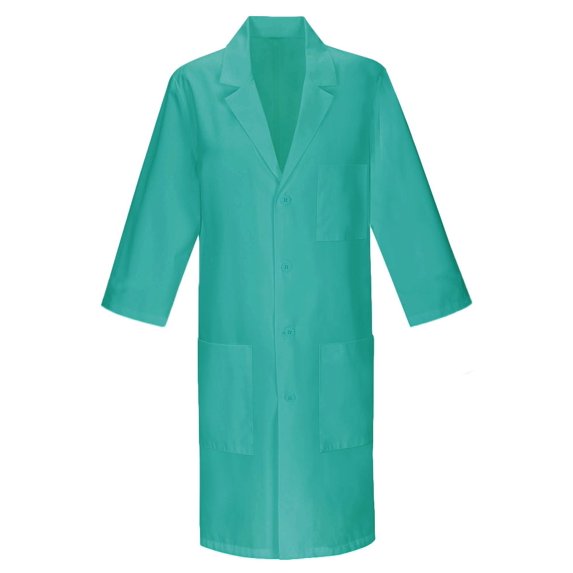 Panda Uniform Made To Order 40-Inch Unisex Snap Front Three-Quarter Sleeves Lab Coat