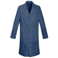 thumbnail image 1 of Panda Uniform Made To Order 40-Inches Unisex Notched Lapel 5 Button Full Sleeves Neckline Long Lab Coat, 1 of 5