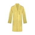 thumbnail image 1 of Panda Uniform Multi-Pocket Lab Coat for Men & Women, 6XL, Yellow, 1 of 7