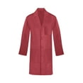 thumbnail image 1 of Panda Uniform Multi-Pocket Lab Coat for Men & Women, 7XL, Red, 1 of 7