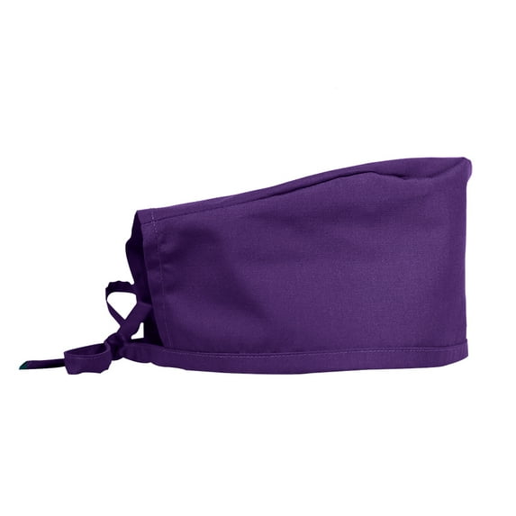 Panda Uniform Unisex scrub cap and nurse accessories for work | scrub caps women, scrub cap men and nurse cap Purple OS