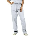 thumbnail image 1 of Panda Uniform by HeedFit Unisex Elastic Back Front Drawstring Scrub Pants, White, L, 1 of 3