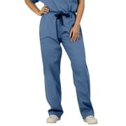 Panda Uniform by HeedFit Unisex Single Pocket Drawstring Scrub Pants, Ceil Blue 10XL