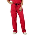 thumbnail image 1 of Panda Uniform by HeedFit Unisex Two-Pocket Scrub Pants – Red – XXS, 1 of 3