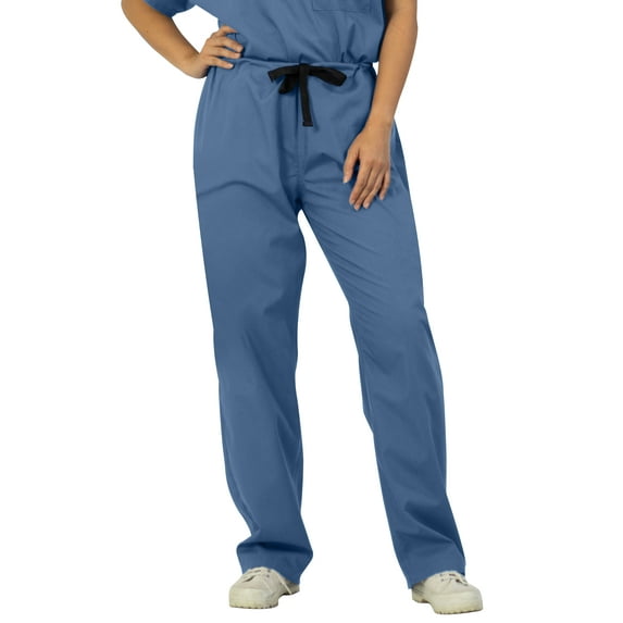 Panda Uniform by HeedFit Women’s Low Rise Medical Scrub Pants Ceil Blue 2XL