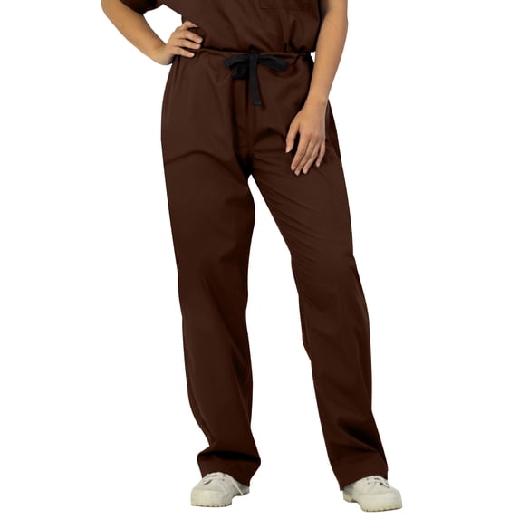 Panda Uniform by HeedFit Women’s Low Rise Medical Scrub Pants Chocolate 6XL