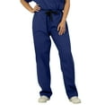 thumbnail image 1 of Panda Uniform by HeedFit Women’s Low Rise Medical Scrub Pants Navy XXS, 1 of 3