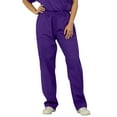 thumbnail image 1 of Panda Uniform by HeedFit Women’s Low Rise Straight Leg Scrub Pants – Purple – 9XL, 1 of 3