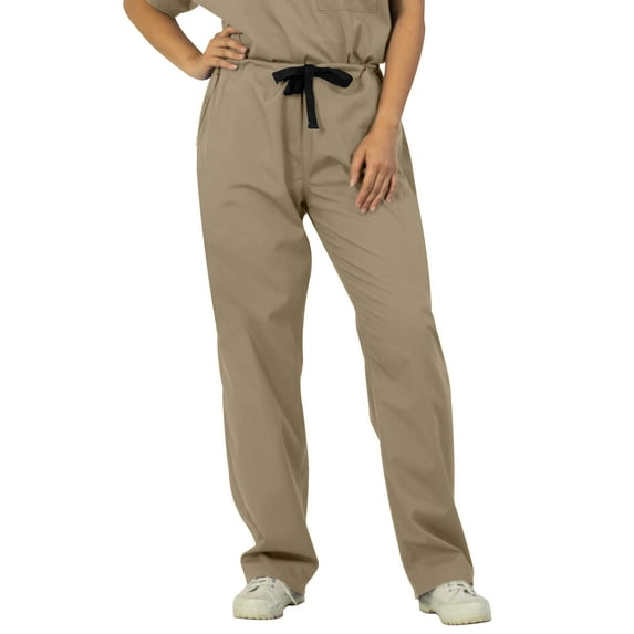 Panda Uniform by HeedFit Women’s Nursing Scrub Pants, Khaki, M