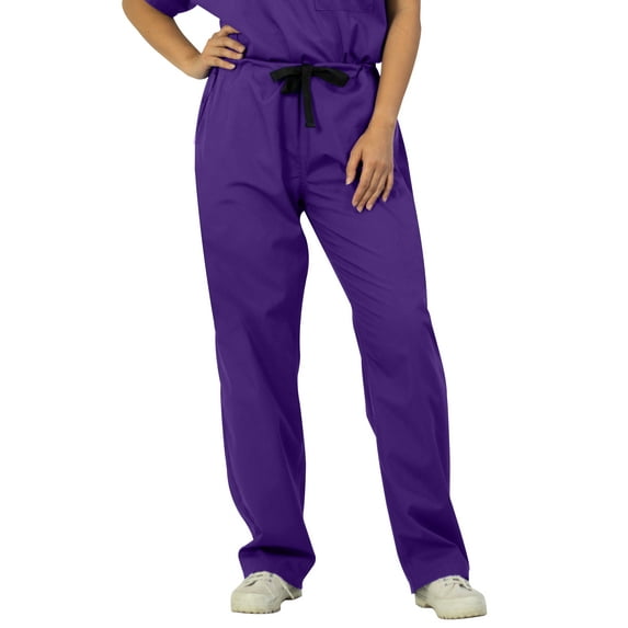 Panda Uniform by HeedFit Women’s Nursing Scrub Pants, Purple, L