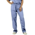 thumbnail image 1 of Panda Uniform by HeedFit Women’s Two Pocket Elastic Waist Scrub Pants, Sky Blue 7XL, 1 of 3