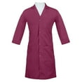 thumbnail image 1 of Panda Uniform by HeedFit Women’s Lab Coat | Unisex Multi-Pocket Medical Coat S Wine, 1 of 6