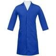 thumbnail image 1 of Panda Uniform 40" Snap Button 3 qtr sleeves lab coat for unisex  | Plus Size lab coats for Unisex, 1 of 6