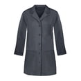 thumbnail image 1 of Panda Uniform Medical Lab Wear for Women, Doctor Coat, 11XL, Charcoal, 1 of 8