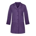 thumbnail image 1 of Panda Uniform Medical Lab Wear for Women, Doctor Coat, 10XL, Purple, 1 of 8
