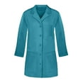 thumbnail image 1 of Panda Uniform Medical Lab Wear for Women, Doctor Coat, XXS, Teal, 1 of 8